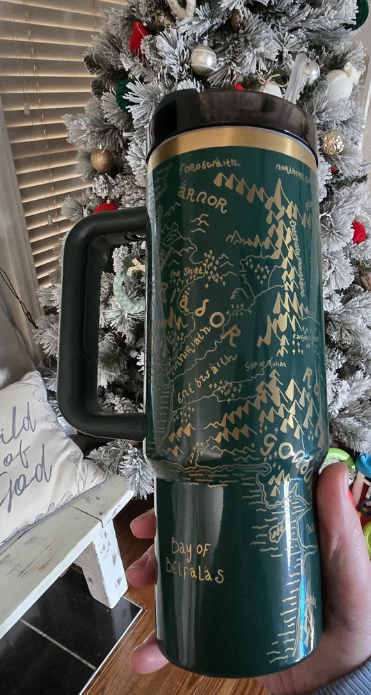 LOTR Personalized Engraved Tumbler (Stanley/Simple Modern)