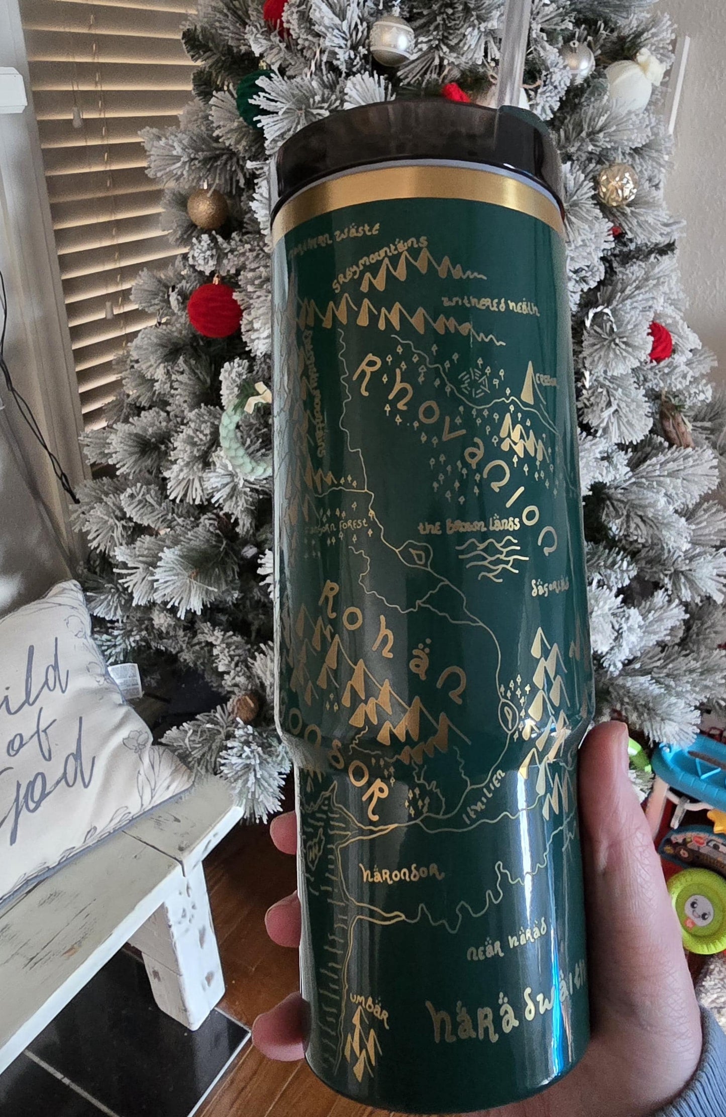 LOTR Personalized Engraved Tumbler (Stanley/Simple Modern)